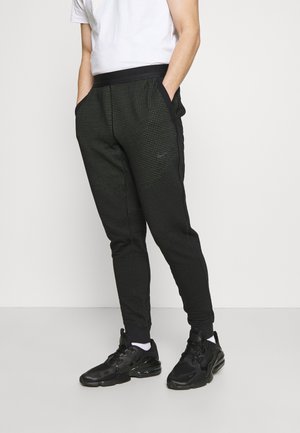 PANT - Pantalon de survêtement - black/mean green