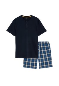 Marks & Spencer HENLEY CHECK SET - Pyjama - navy mix