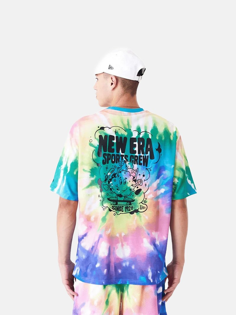 New Era T-shirt print - blau