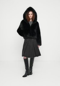 Free People LOUDER PLEASE - Χειμωνιάτικο μπουφάν - black