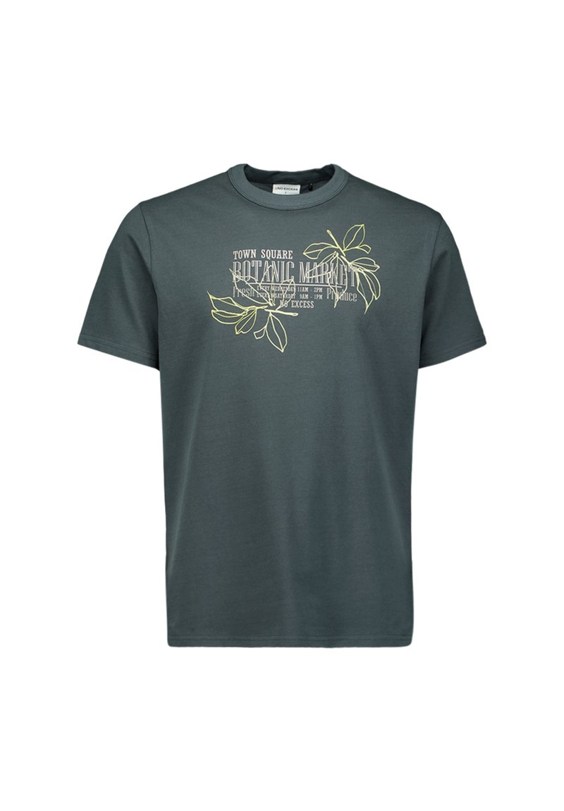 NO EXCESS T-shirt print zwart