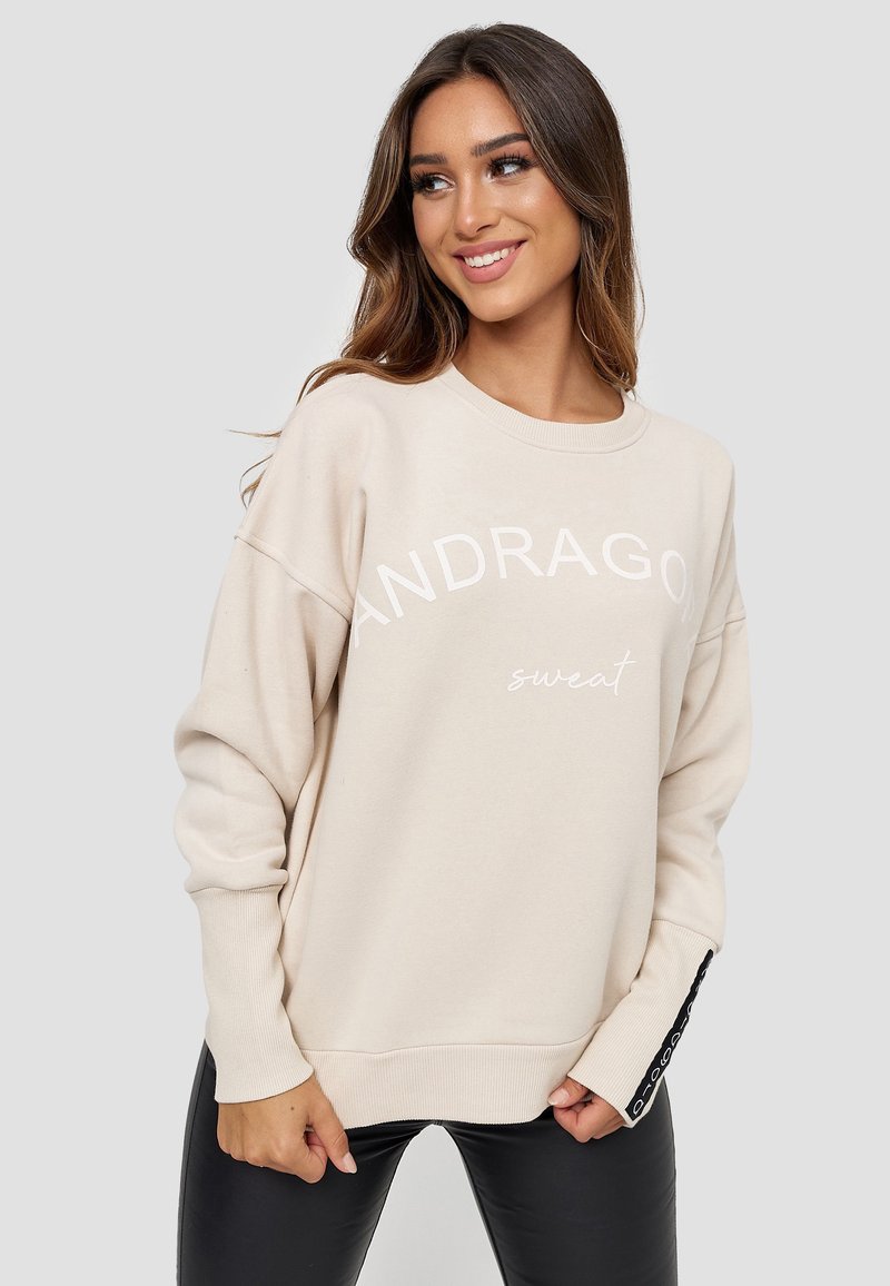 Damen Sweatshirts | Decay Sweatshirt ecru/beige - ZR21577 Damen Sweatshirts | Decay Sweatshirt ecru/beige - ZR21577