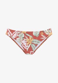 Unausgewählt, rostrot bedruckt