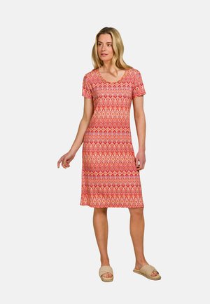 DANIELA SHORT SLEEVE  ASHANTI - Nachtjapon - red