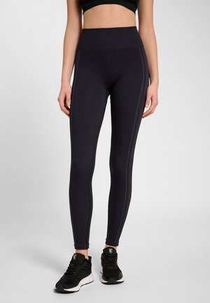 Hummel HMLYOGA SEAMLESS HW TIGHTS - Tights - black