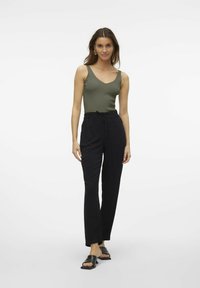 Vero Moda VMGLORY SL GA NOOS - Blusa - khaki