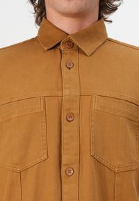 TOM TAILOR Hemd - deep cognac
