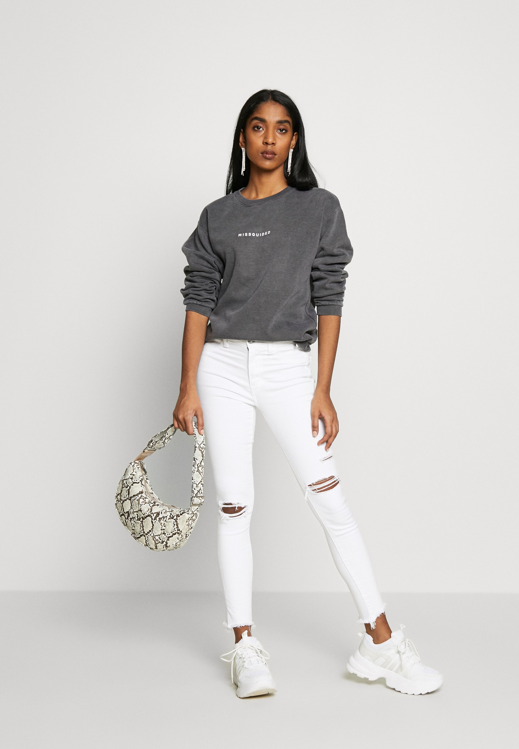 missguided washed sweatshirt