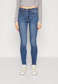 American Eagle - HIGH RISE - Jeans Skinny Fit - brilliant blue Thumbnail-Bild 1