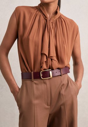 Reiss, IYLA HALF KEEPER BELT - Bælter - burgundy