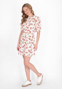 myMo Bluse - white multicolor