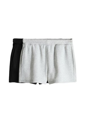 THE SET 2 PACK - Jogginghose - grey marl black