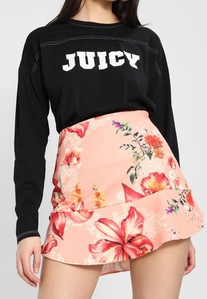 Langærmet T-shirt - black