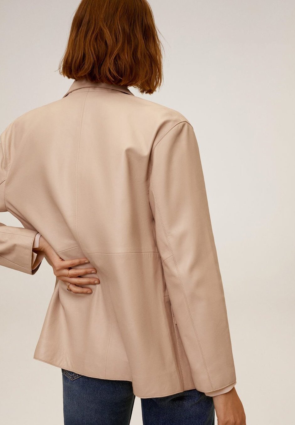 Mango ALEGRIA I Skinnjakke rosa Zalando.no Mango ALEGRIA I Skinnjakke rosa Zalando.no