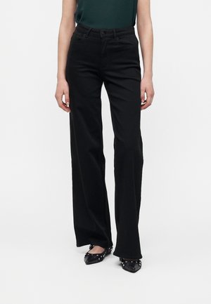 ONLY, ONLMADISON BLUSH WIDE - Pernera ancha - black