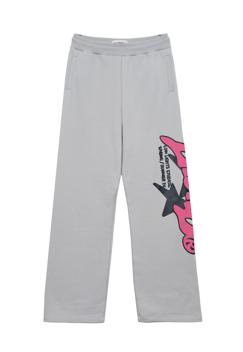 LOW LIGHTS STUDIOS® Trainingsbroek lichtgrijs LOW LIGHTS STUDIOS® Trainingsbroek lichtgrijs