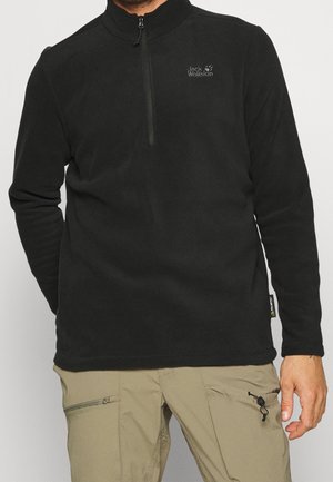 Fleecepullover - black