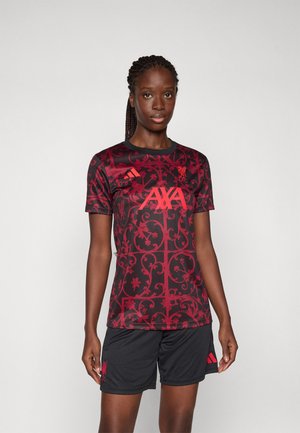 adidas Performance LIVERPOOL FC - Klubbklær - black/pure ruby