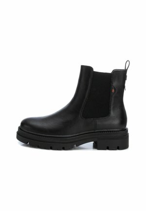 Botines con plataforma - black