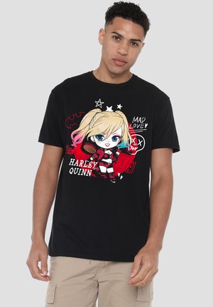 Cotton Soul, BATMAN HARLEY QUINN HAMMER - T-Shirt print - black