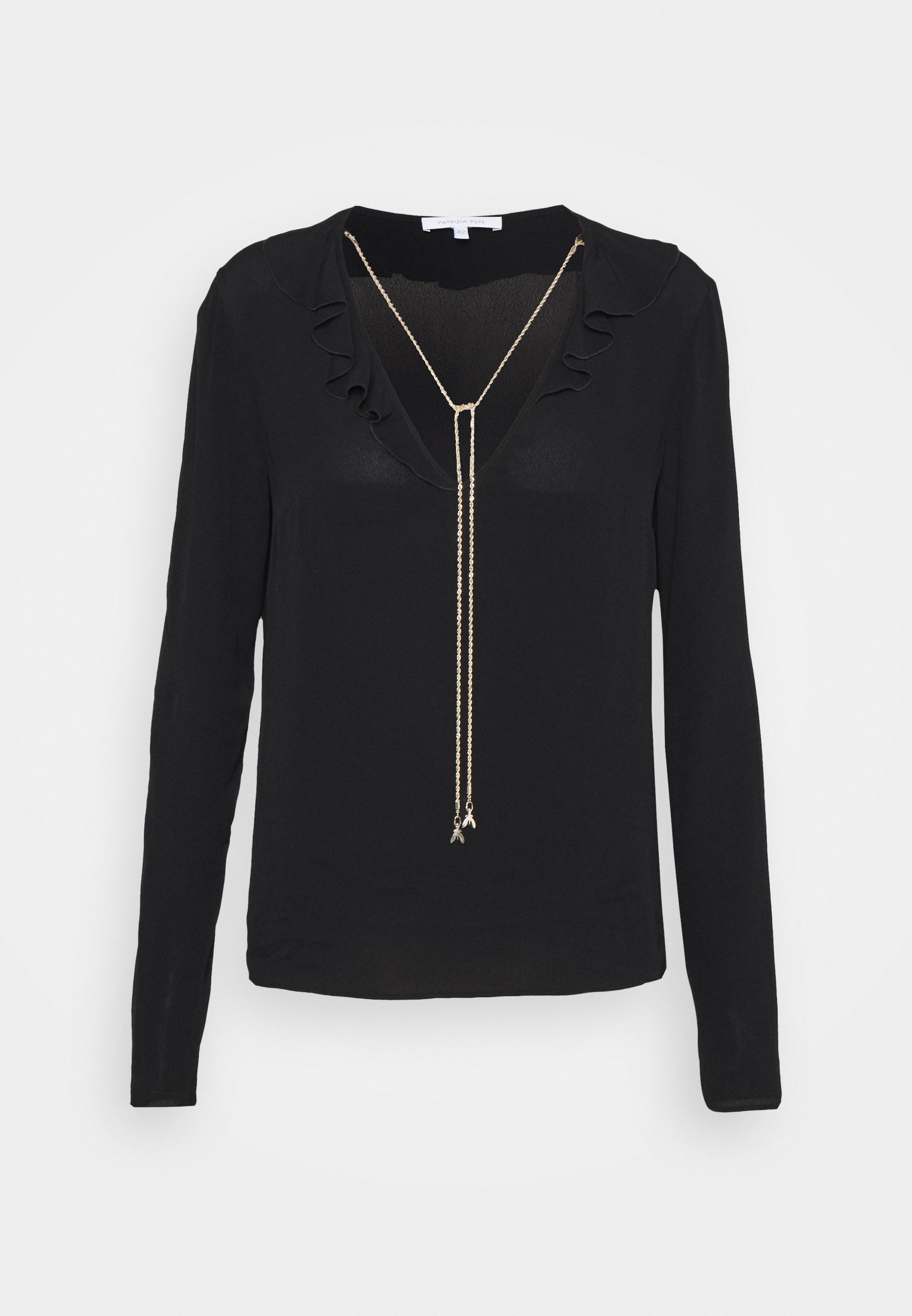 Patrizia Pepe PANTALONI TROUSERS - Broek - nero/Zwart - Zalando.nl Patrizia Pepe PANTALONI TROUSERS - Broek - nero/Zwart - Zalando.nl
