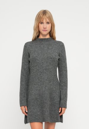 YASDOLLY DRESS - Robe pull - medium grey melange