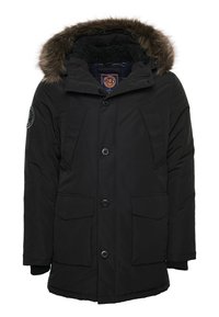 Superdry & Co Zimní kabát - black