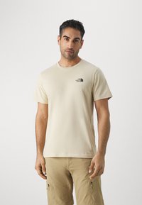 The North Face - SIMPLE DOME TEE - Paprasti marškinėliai - gravel Miniatiūros vaizdas 1