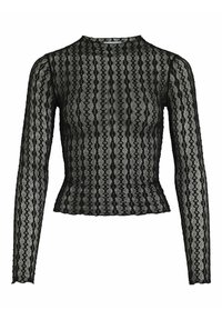 VILA MIT LANGEN ÄRMELN  - Longsleeve - black