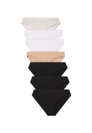 TINTA UNITA 7 PACK  - Slip - 3x Black, 2x White, 1x Light Grey, 1x Nude