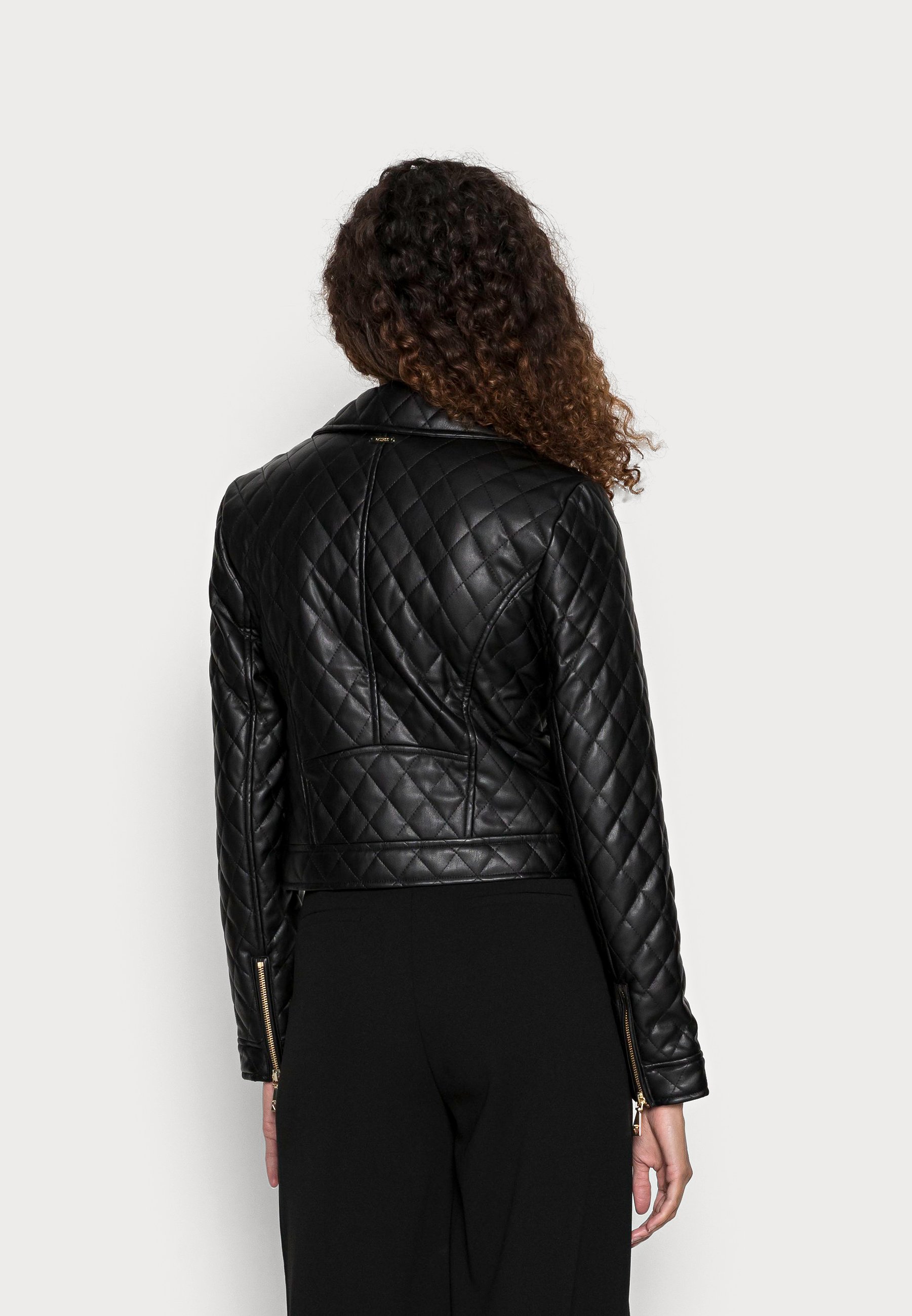 guess faux leather jacket