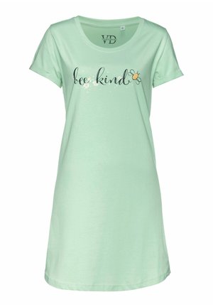 LASCANA DAISY BEE BIG - Nightie - jade bedruckt