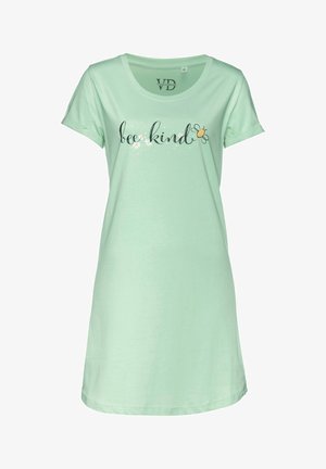 LASCANA, DAISY BEE BIG - Nightie - jade bedruckt