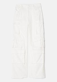 OLYMPIA PANTS - Hlačami s stranskimi žepi - off white