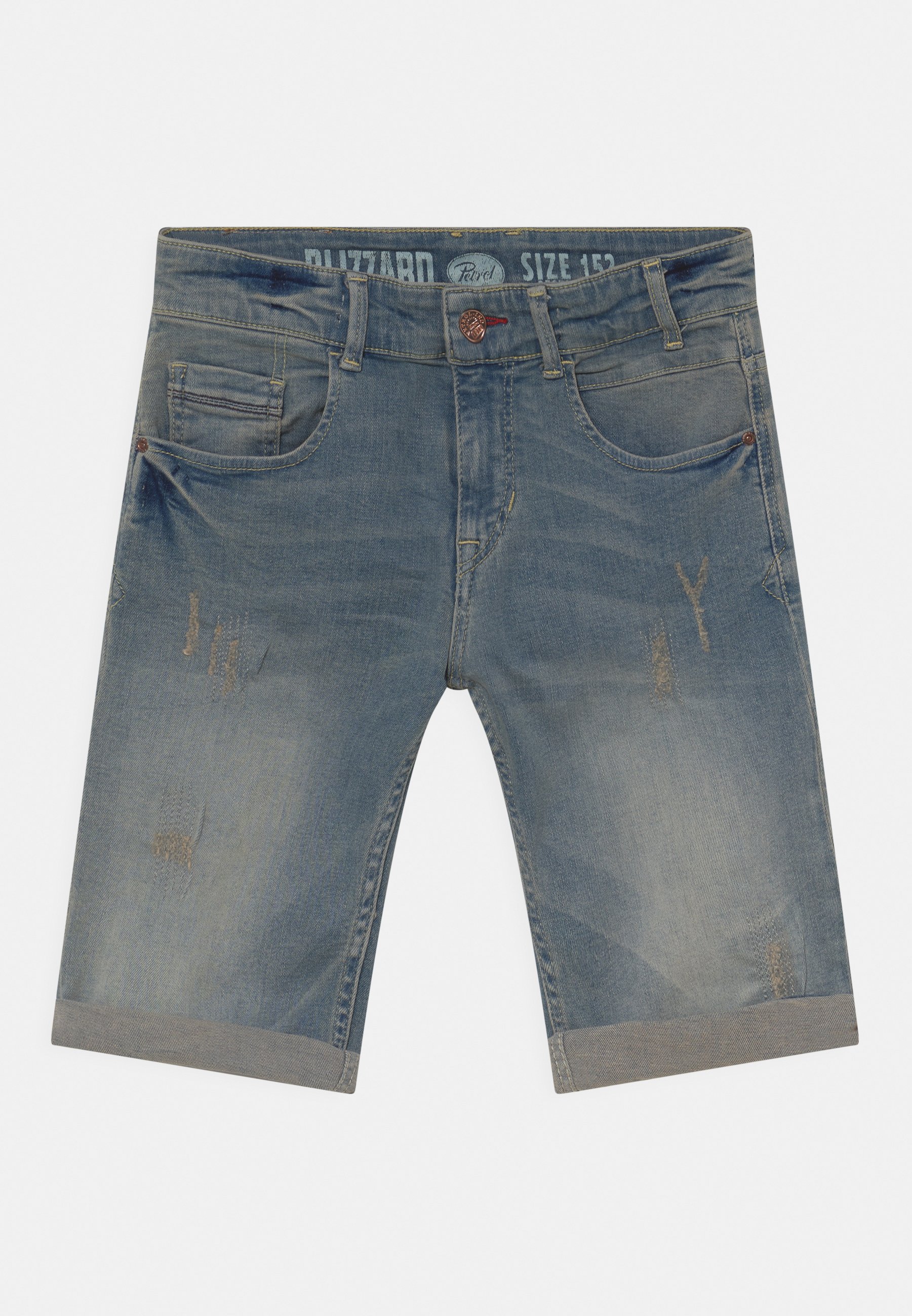 Petrol Industries Denim shorts - light stone/light-blue denim -  Zalando.co.uk