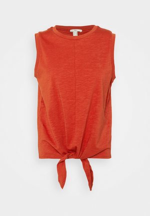 TIE TANK - Top - terracotta