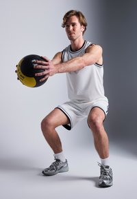Pier One Sport MESH BASKETBALL VEST WITH CONTRAST PIPING - Top - off-white