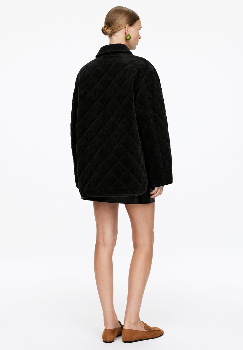 ARKET Short coat - black - Zalando