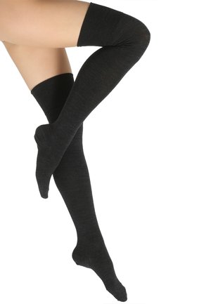 Softmerino Overknees warm - Calcetines hasta la rodilla - anthrazit