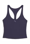 W SHAPELUXE RACERBACK TANK - Μπλούζα - deep plum