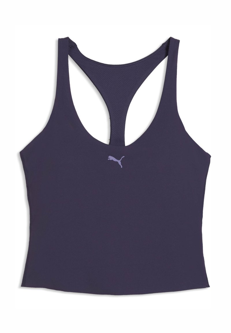 Puma SHAPELUXE RACERBACK TANK - Top - deep plum/purple - Zalando.co.uk