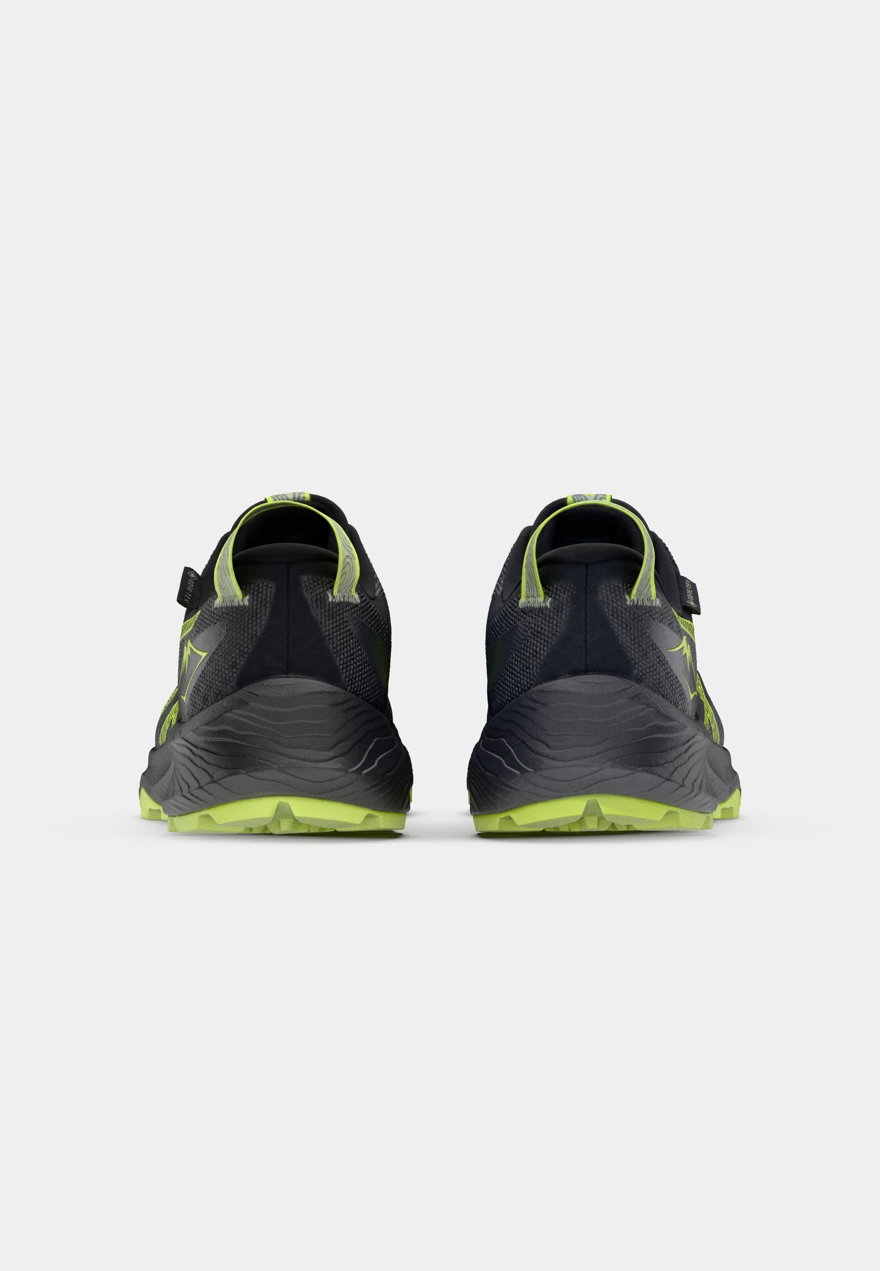ASICS GEL-TRABUCO 12 GTX - Pantofi alergare trail - black/safety