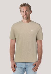 BOSS WAFFLE - T-Shirt basic - beige (27)