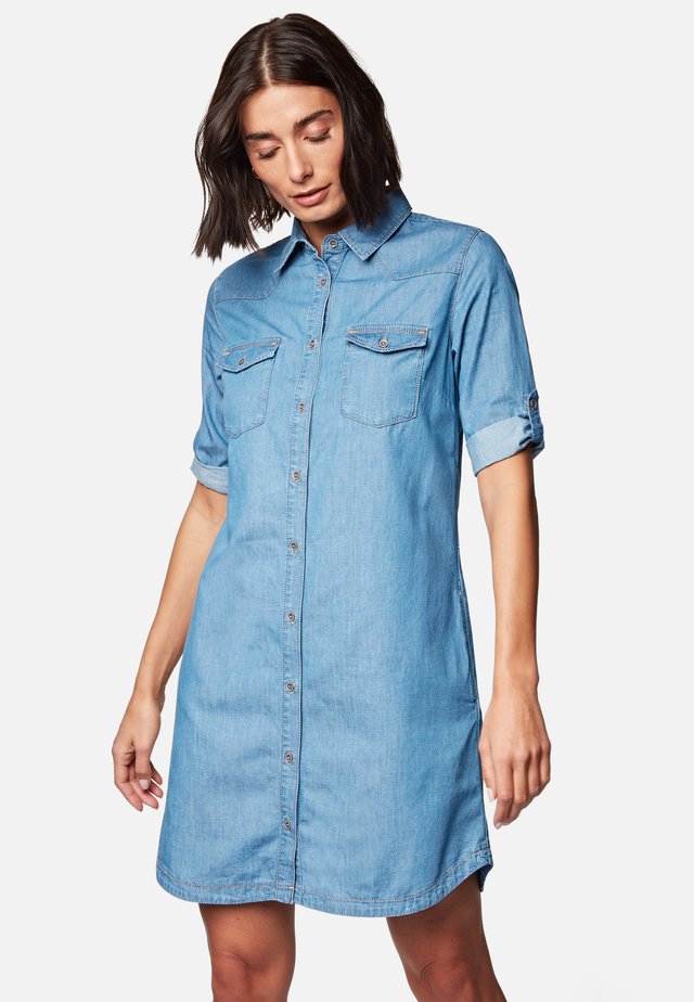 BREE - Farkkumekko - mid indigo denim