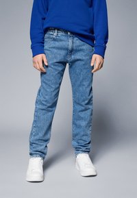 Tommy Hilfiger MODERN SALT&PEPPER - Jeans Straight Leg - blue denim