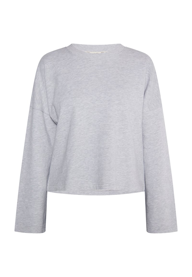 dreimaster Sweater grijs gemêleerd