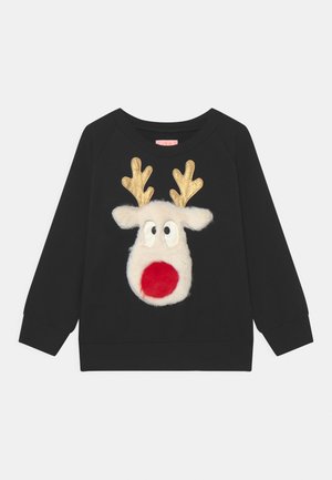 XMAS RED NOSE UNISEX - Sweatshirt - black