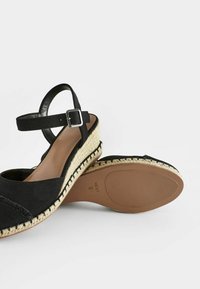 Next FOREVER COMFORT  REGULAR FIT - Sandales compensées - black