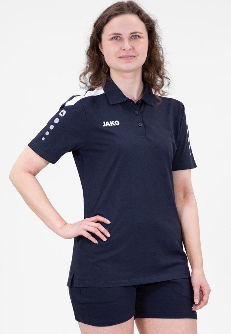 JAKO FUSSBALL POWER - Polo - blau