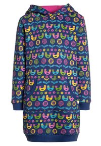 Frugi HARRIET HOODY DRESS - Vardagsklänning - dark blue